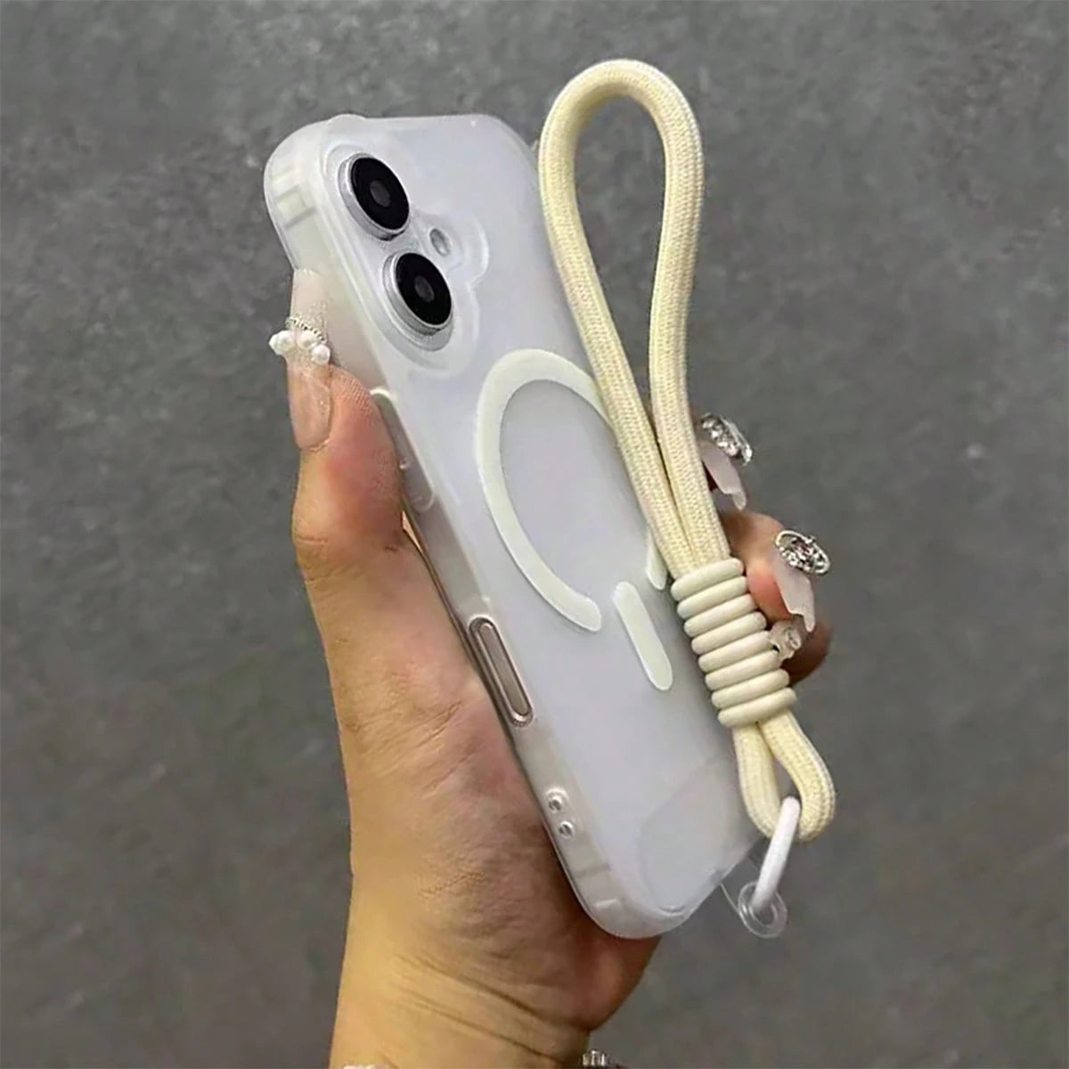 New Model Suitable Compatible With Apple 16Promax Mobile Phone Case Dopamine Matte Skin Feel Suitable For Iphone16 Mobile Case Magnetic Suction High-End Feel 15Pro Niche 14 Internet Celebrity 13 Super