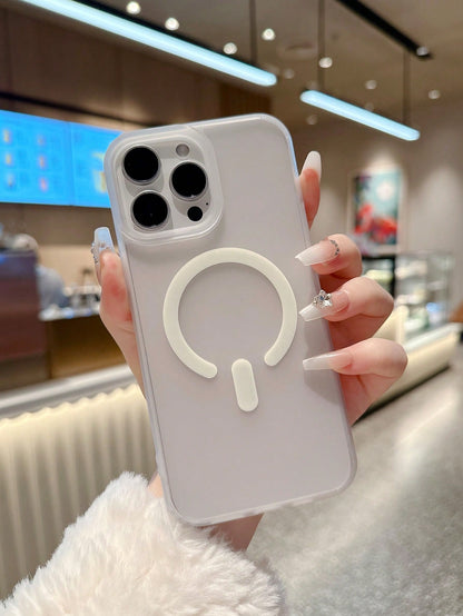 New Model Suitable Compatible With Apple 16Promax Mobile Phone Case Dopamine Matte Skin Feel Suitable For Iphone16 Mobile Case Magnetic Suction High-End Feel 15Pro Niche 14 Internet Celebrity 13 Super