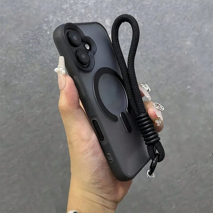 New Model Suitable Compatible With Apple 16Promax Mobile Phone Case Dopamine Matte Skin Feel Suitable For Iphone16 Mobile Case Magnetic Suction High-End Feel 15Pro Niche 14 Internet Celebrity 13 Super