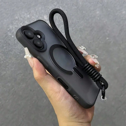 New Model Suitable Compatible With Apple 16Promax Mobile Phone Case Dopamine Matte Skin Feel Suitable For Iphone16 Mobile Case Magnetic Suction High-End Feel 15Pro Niche 14 Internet Celebrity 13 Super