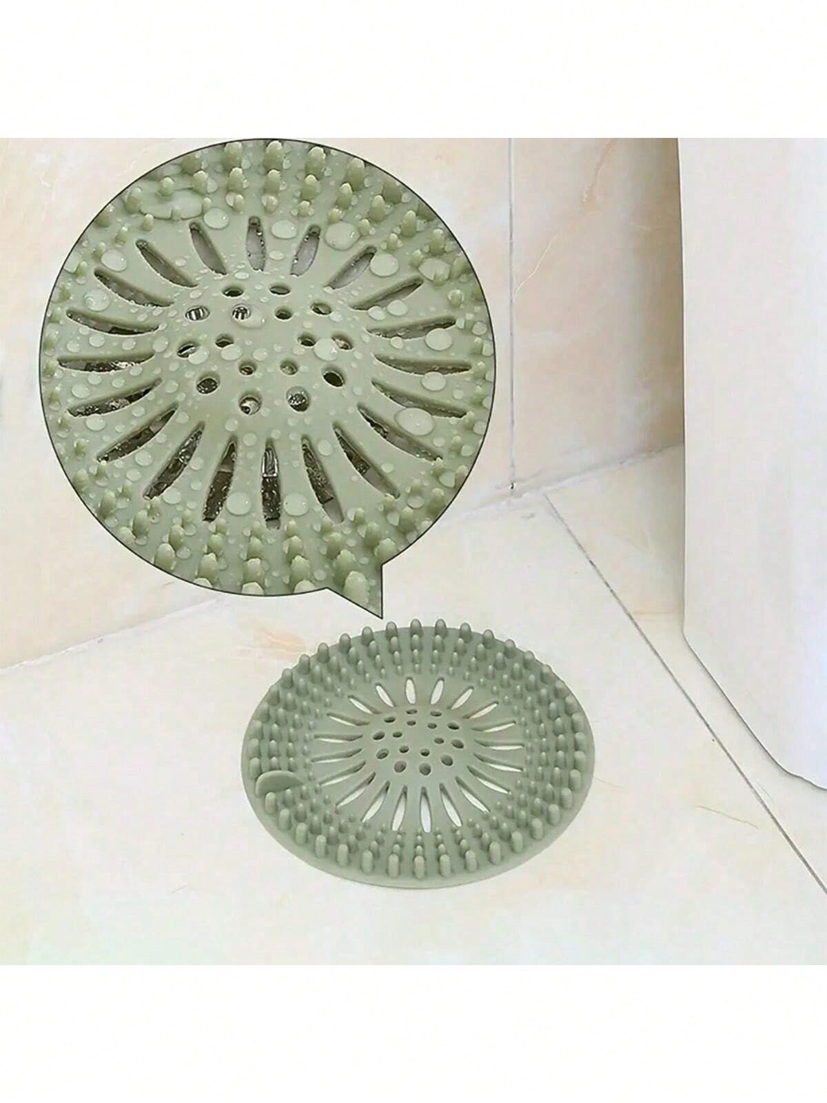 New Reusable Silicone Mesh Strainer, Suitable For Bathroom And Kitchen Sinks, Anti-Clogging Drain Protector, With Or Without Suction Cup Design, Perfect Gift For Homeowners