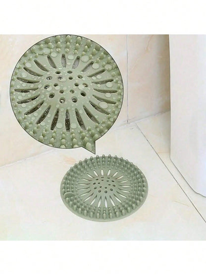 New Reusable Silicone Mesh Strainer, Suitable For Bathroom And Kitchen Sinks, Anti-Clogging Drain Protector, With Or Without Suction Cup Design, Perfect Gift For Homeowners