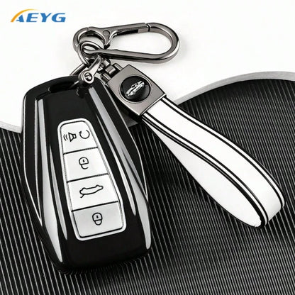 NEW TPU Car Key Fob Cover Case Holder, For Geely Emblem Coolray Emgrand GT GS S Manjaro Atlas For Pro Okavango Tugella, For Proton S70 X50 X70 Key Caps Additions