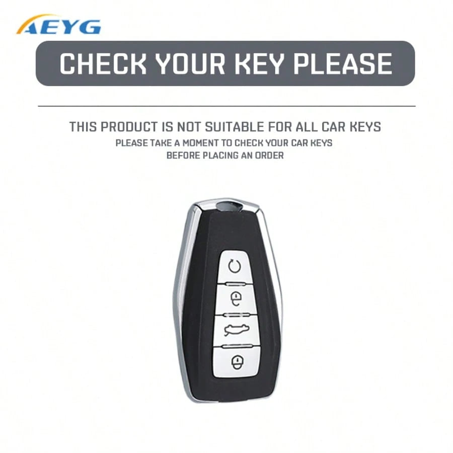 NEW TPU Car Key Fob Cover Case Holder, For Geely Emblem Coolray Emgrand GT GS S Manjaro Atlas For Pro Okavango Tugella, For Proton S70 X50 X70 Key Caps Additions