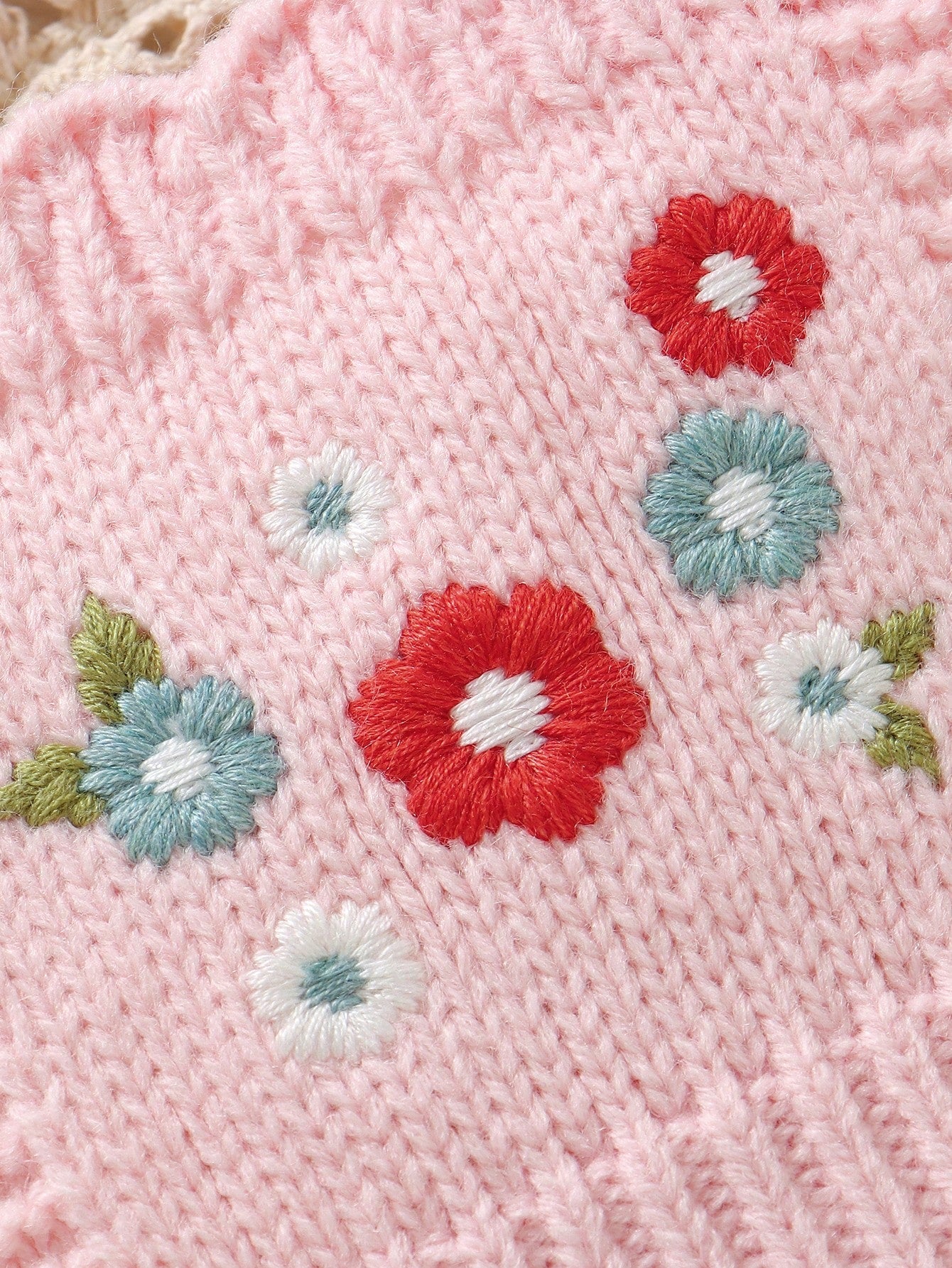 Newborn Baby Girl Pink Sweater Romper,Cute Autumn Suspender Style With Embroidered Socks Design,Fashionable Elegant Knitted Jumpsuit Overalls Outfits