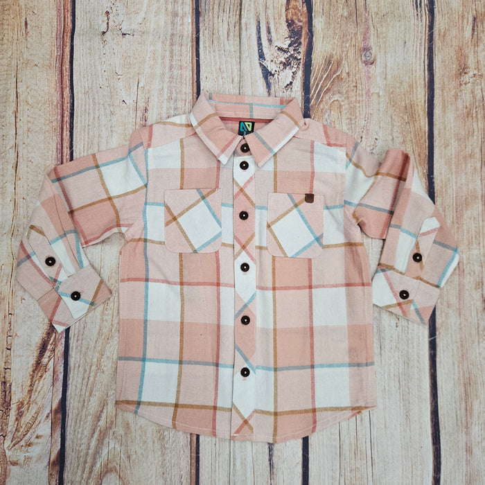 NORUK PINK FLANNEL SHIRT F2502-14-2/F2502-14-3