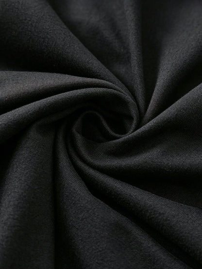 NostaNoir Women's Solid Color Pleated Elegant Waist Cinched Party Dress