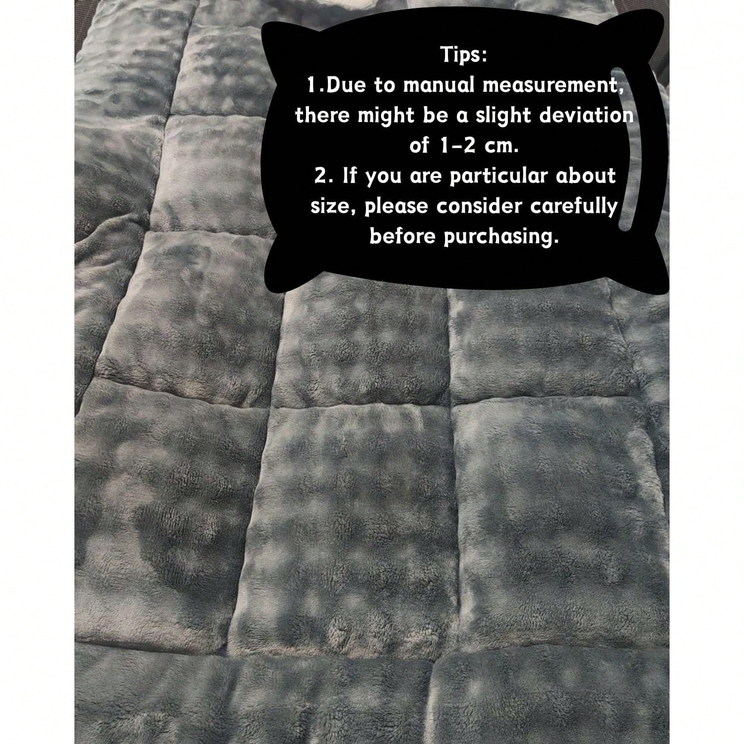Oaskys Cute Soft Mattress Topper- Comfort Breathable Fiber Filling Folding Roll Up Mattress Sleeping Pad, 6-8cm Warm Thickness Quilted Mattress Topper For Sleeping