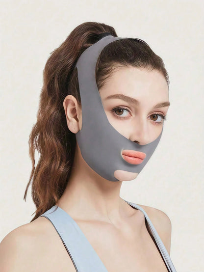 OBOVAY High Elasticity New Breathable Ice Silk Cooling Face Tool| Pressure-Relieving Breathable No-Mark, Comfortable Wear, Adjustable Size, High Elasticity Fit To Face. Graduation Birthday Party Gift