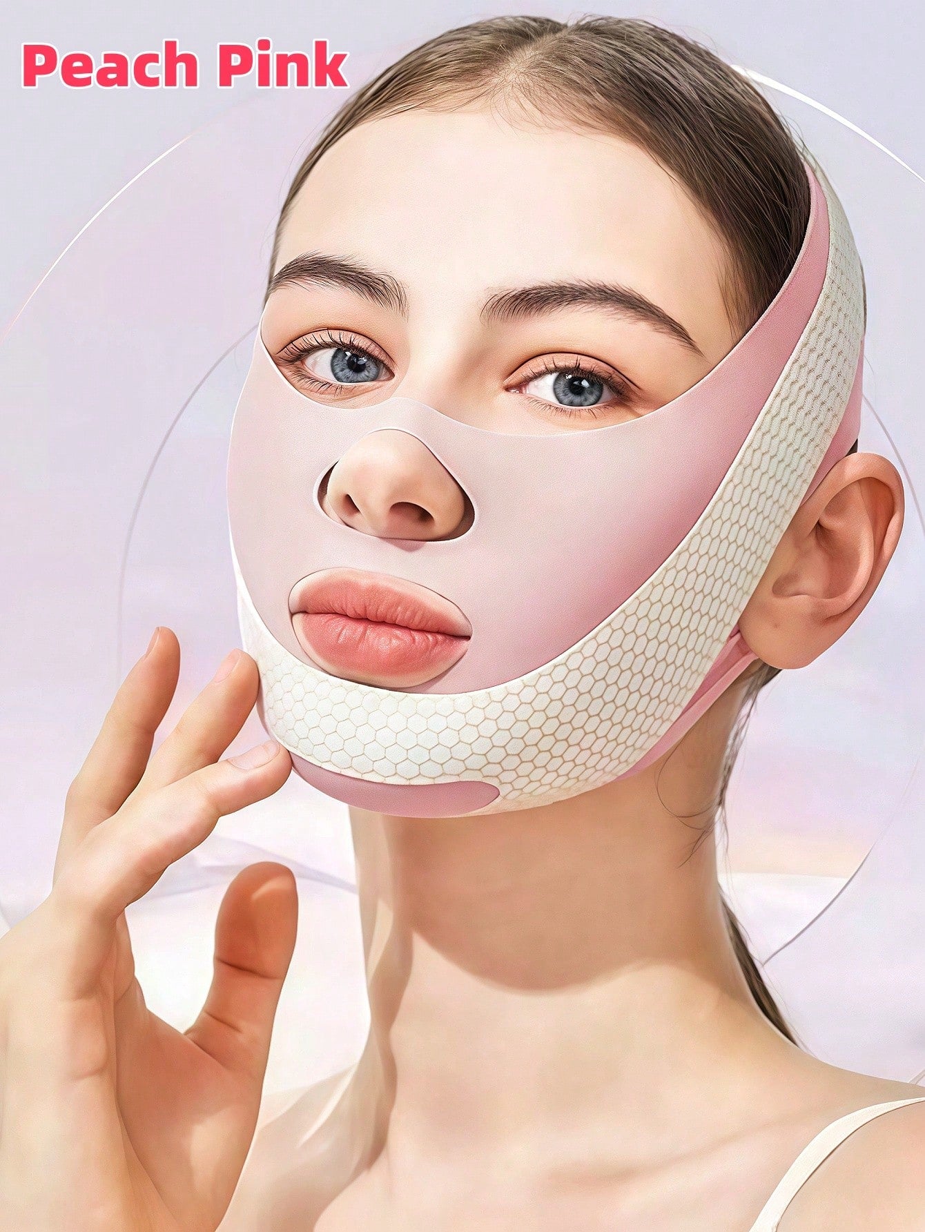 OBOVAY High Elasticity New Breathable Ice Silk Cooling Face Tool| Pressure-Relieving Breathable No-Mark, Comfortable Wear, Adjustable Size, High Elasticity Fit To Face. Graduation Birthday Party Gift