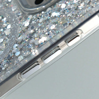 OroBelle Bling Glitter Compatible With IPhone Case Shiny Sparkle Cover Support MagSafe & Wireless Compatible With IPhone 17 16 15 14 13 12 Pro Max Air