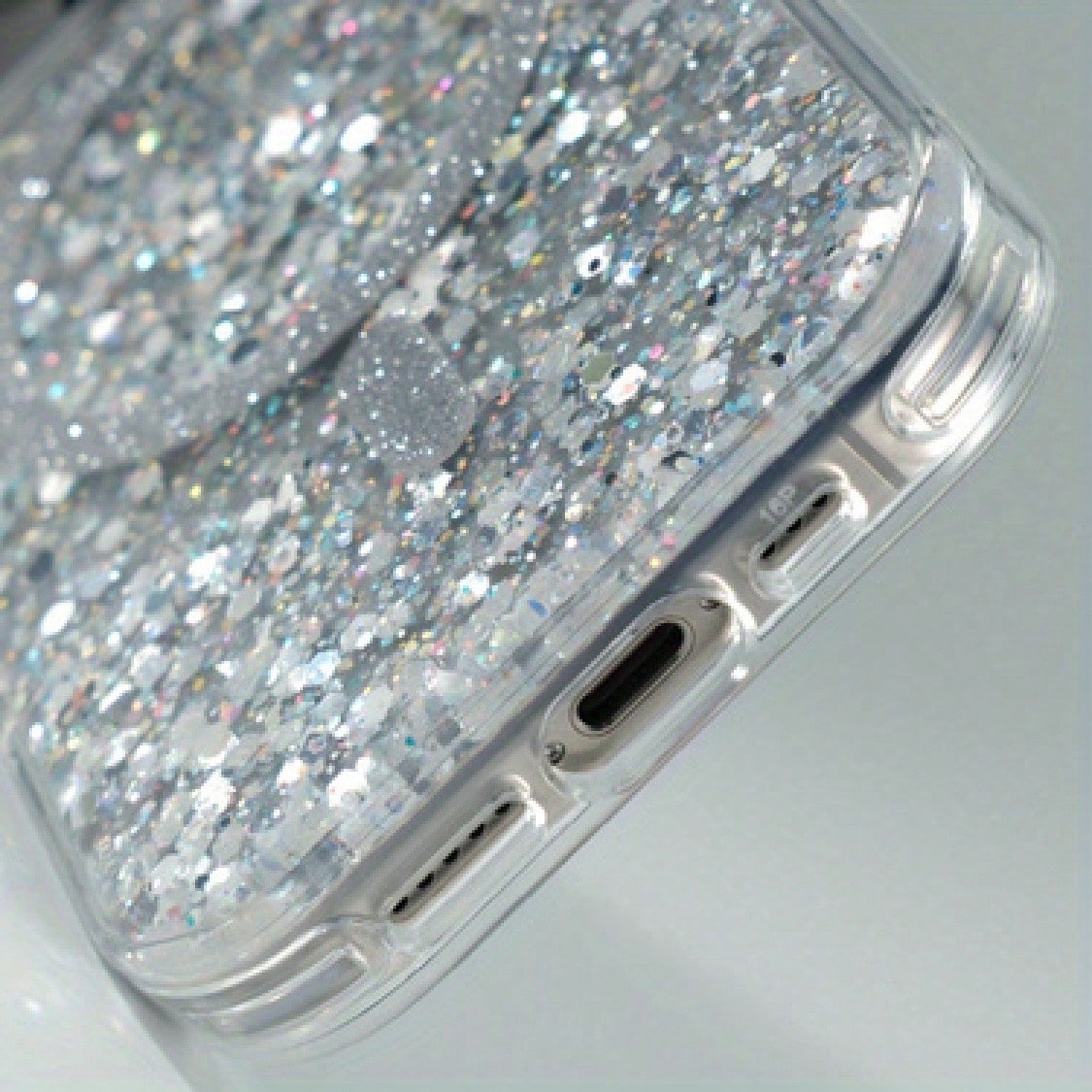 OroBelle Bling Glitter Compatible With IPhone Case Shiny Sparkle Cover Support MagSafe & Wireless Compatible With IPhone 17 16 15 14 13 12 Pro Max Air