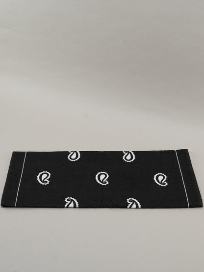 Paisley Towel - Black