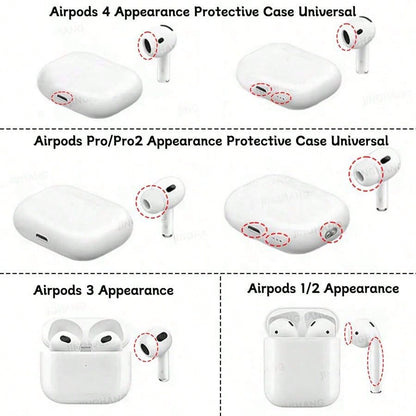 Personalized Minimalist Frosted Macaron Solid Color Bluetooth Earphone Protective Case, Matte Beige Color, Fashion Versatile, Comes With 1pc Earphone Hook, Customizable With Initials/Name, Ideal For B
