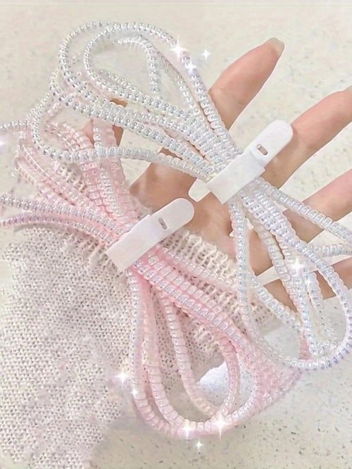 Phone Cable Protector Cord + Cable Tie, Durable Data Cable Protector Charger Protector