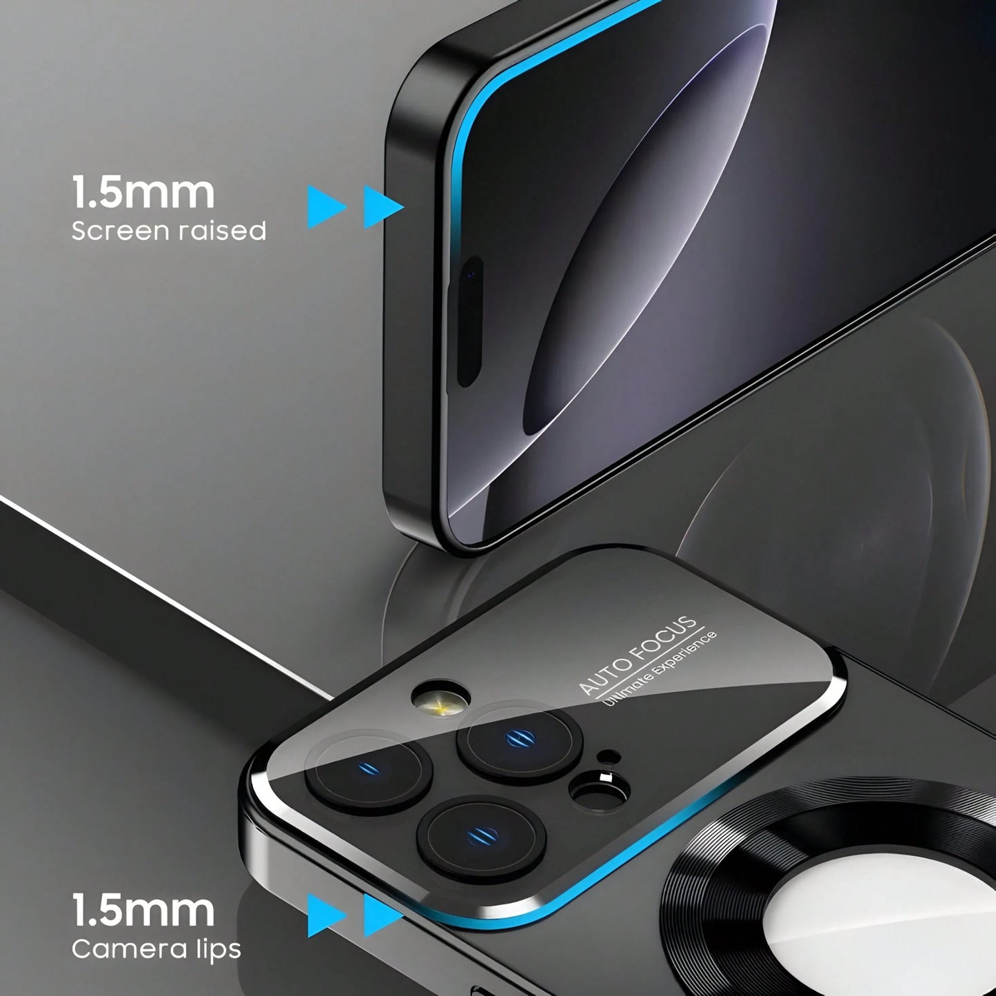 Phone Case- A New High-End Titanium Magnetic Wireless Charging Case Designed For Iphone 17,16,15,14,13,12 Pro/Pro Max/Air/Plus & For Galaxy A15,A16,A26,A35,A36,A55,S22,S23,S24,S25,S26 Ultra It Featur