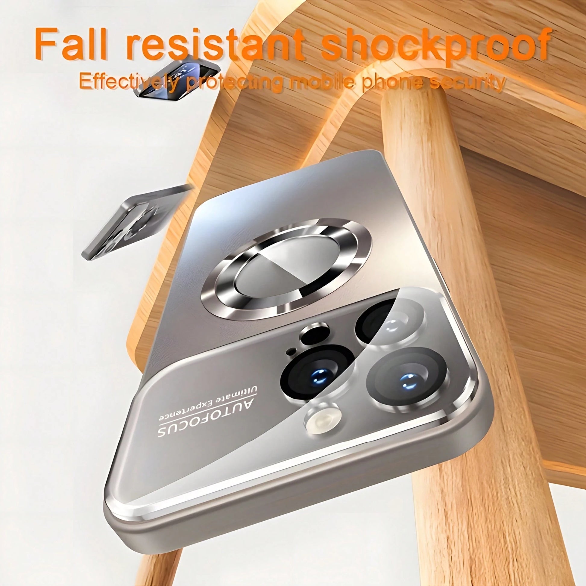 Phone Case- A New High-End Titanium Magnetic Wireless Charging Case Designed For Iphone 17,16,15,14,13,12 Pro/Pro Max/Air/Plus & For Galaxy A15,A16,A26,A35,A36,A55,S22,S23,S24,S25,S26 Ultra It Featur