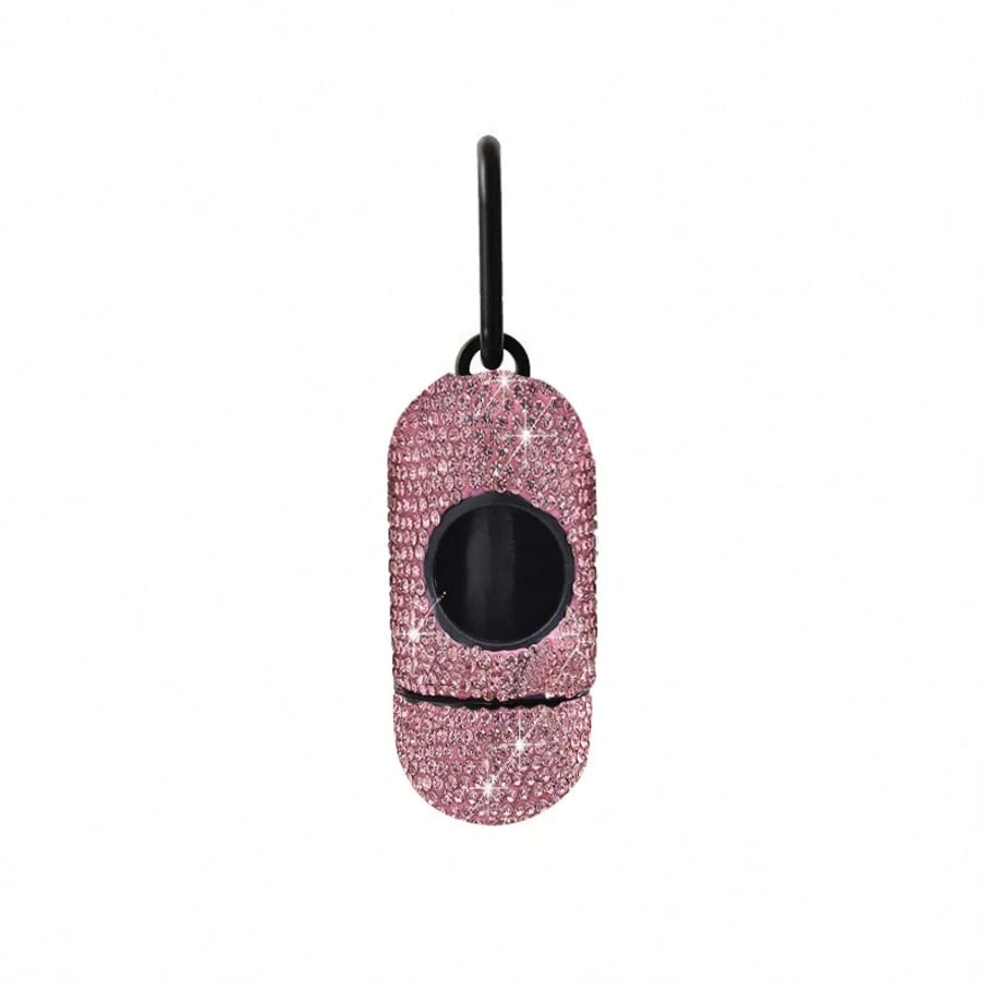 Pill-Shaped Pet Waste Bag Dispenser, Dog Poop Bag Holder, Portable Dog Walking Waste Bag Dispenser