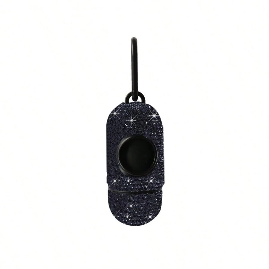 Pill-Shaped Pet Waste Bag Dispenser, Dog Poop Bag Holder, Portable Dog Walking Waste Bag Dispenser