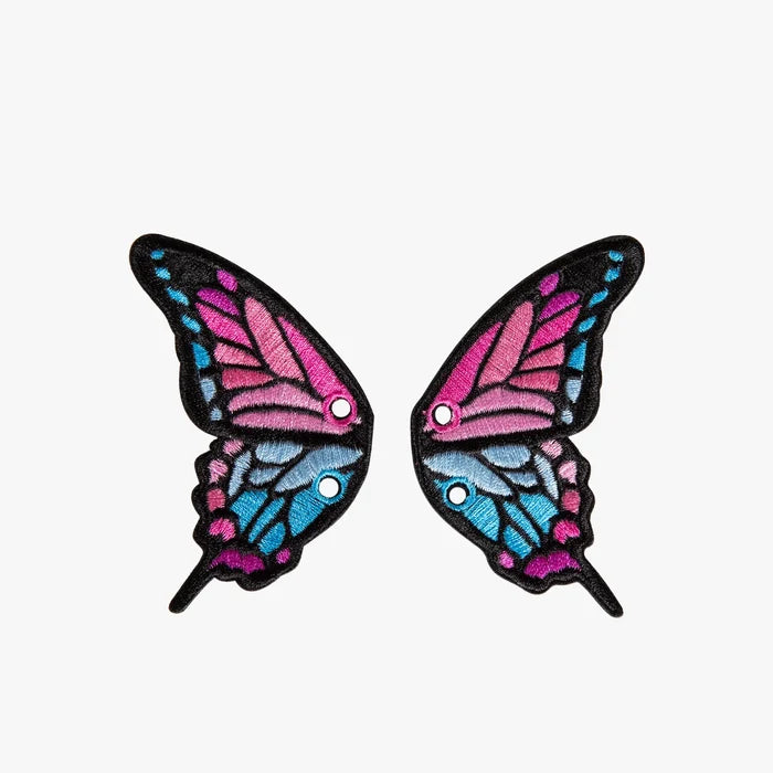 Pink Sunset Butterfly Wing Charms