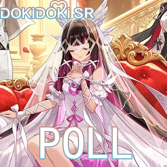 【POLL】$5 Deposit =10% off DokiDoki-SR Game Genshin Impact Cosplay Columbina Costume