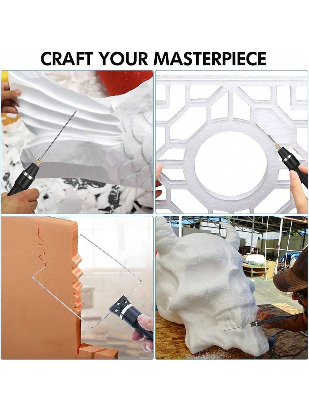 Polystyrene Foam Cutting Machine, EPS Cutter, Foam Cutting Tool, Electric Hot Wire Foam Cutter, Hot Melt Cutter, DIY Cutting Tool, Foam Sculpting Machine, Lightweight Material Cutter, Hot Cutting Equi