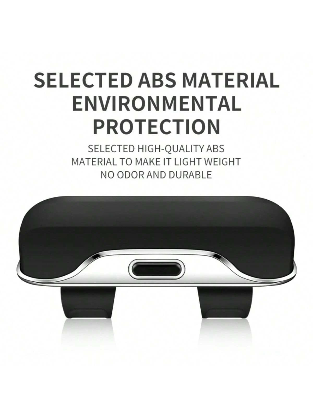 Portable Car Glasses Case, Car Driving Glasses Holder, Sunshade Glasses Box, Black Color