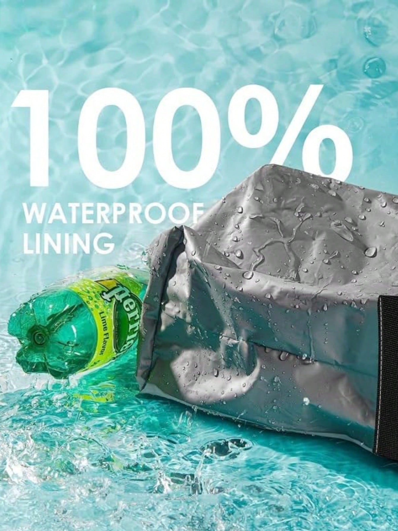 Portable Car Trash Can With Lid, Foldable Storage Bag, Multi-Functional Car Hanging Bag, Waterproof Car Trash Can, For Storage And Organization, A Must-Have For Travel.