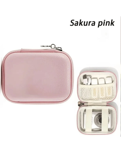 Portable CCD Camera Storage Bag- Zipper Closure, Suitable For Outdoor Photography And Office Use| Travel Camera Bag, Waterproof, Lightweight, Large Capacity, Portable Accessories. Cable Organizer, E