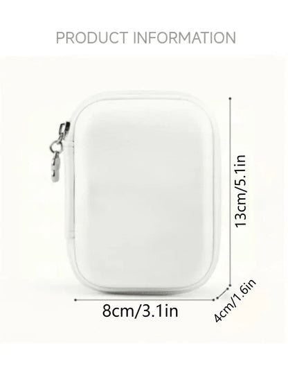 Portable CCD Camera Storage Bag- Zipper Closure, Suitable For Outdoor Photography And Office Use| Travel Camera Bag, Waterproof, Lightweight, Large Capacity, Portable Accessories. Cable Organizer, E