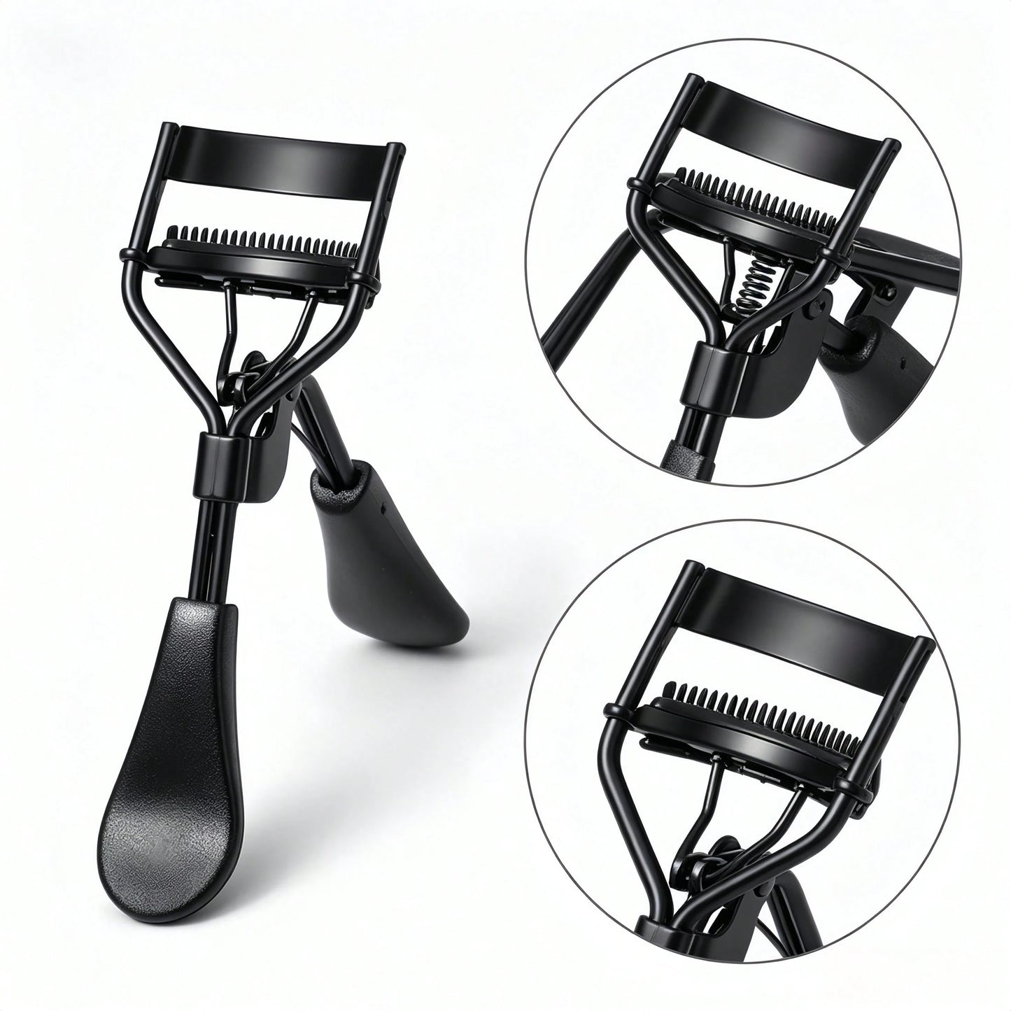 Portable Eyelash Curler, Black Eyelash Curler, Curling And Shaping, Non-Damaging To Lashes, Eyelash Lifting, Big Eyes, Suitable For Daily Makeup Eyelash Curling