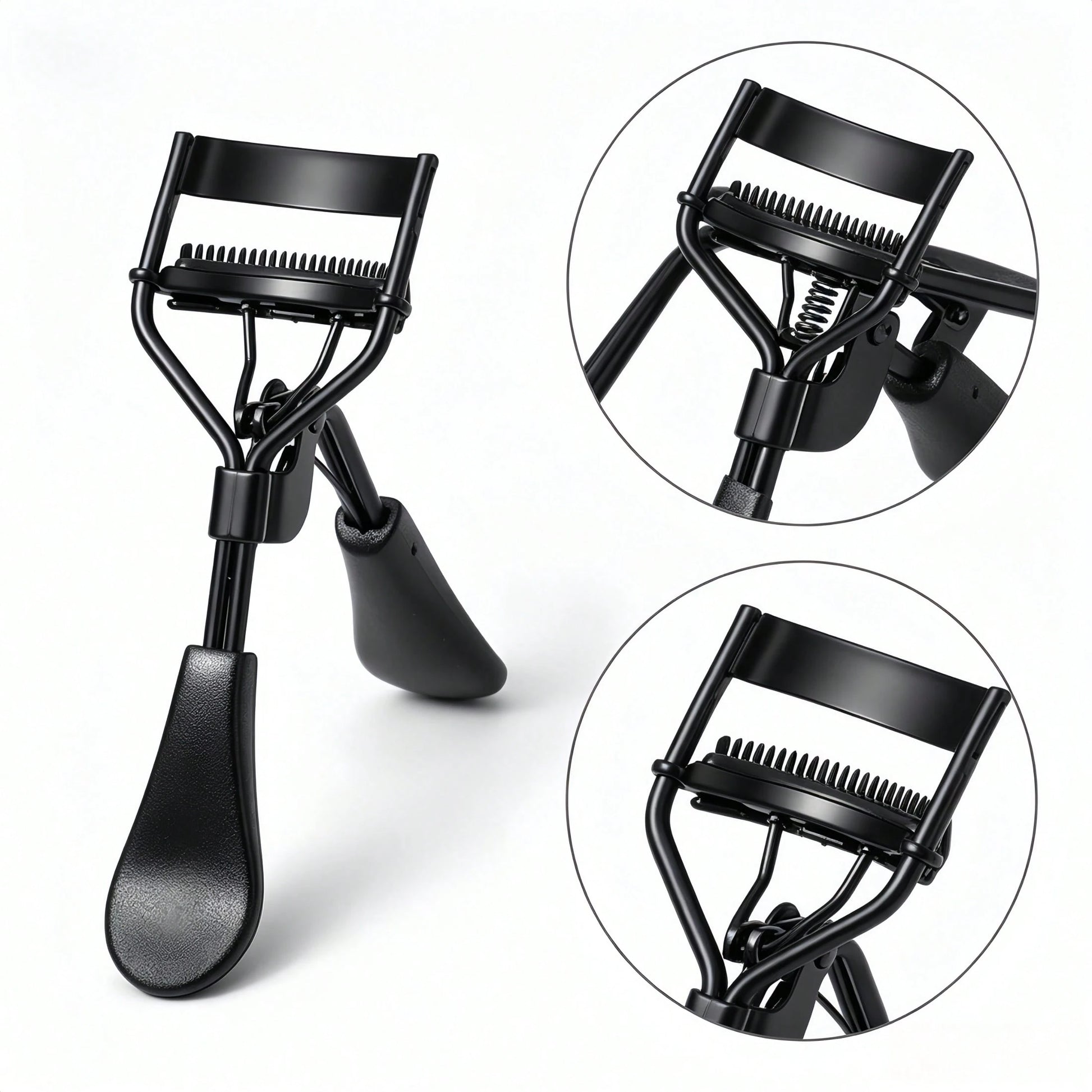 Portable Eyelash Curler, Black Eyelash Curler, Curling And Shaping, Non-Damaging To Lashes, Eyelash Lifting, Big Eyes, Suitable For Daily Makeup Eyelash Curling