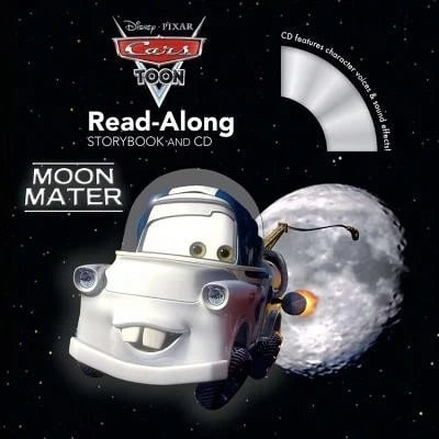 Pre-Owned Cars Toons Moon Mater Read-Along Storybook And CD (Paperback) By Disney Books