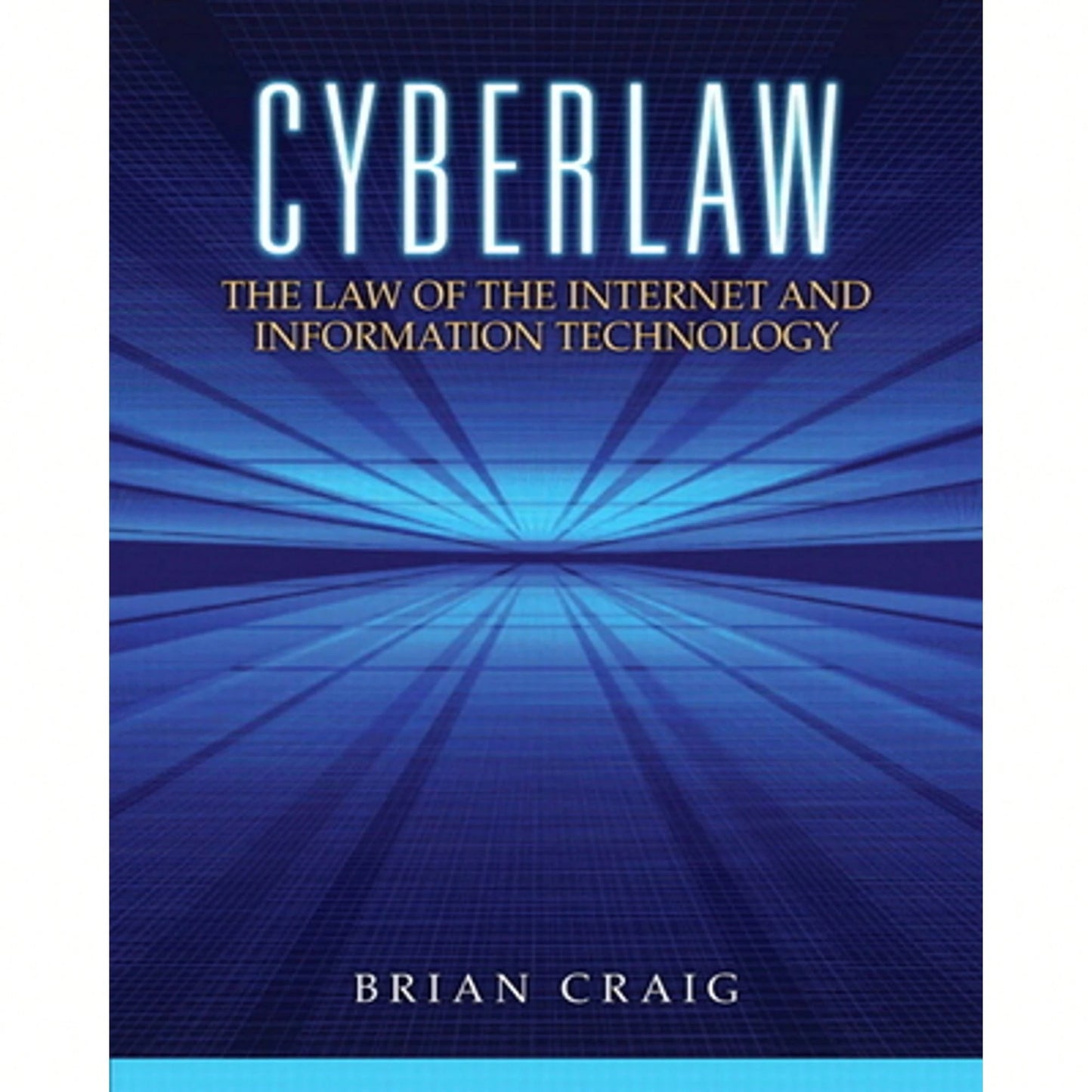 Pre-Owned Cyberlaw: The Law Of The Internet And Information Technology (Paperback) By Brian Craig