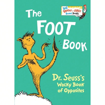 Pre-Owned The Foot Book: Dr. Seuss's Wacky Book Of Opposites (Larger Trim Size) (Hardcover) By Dr Seuss