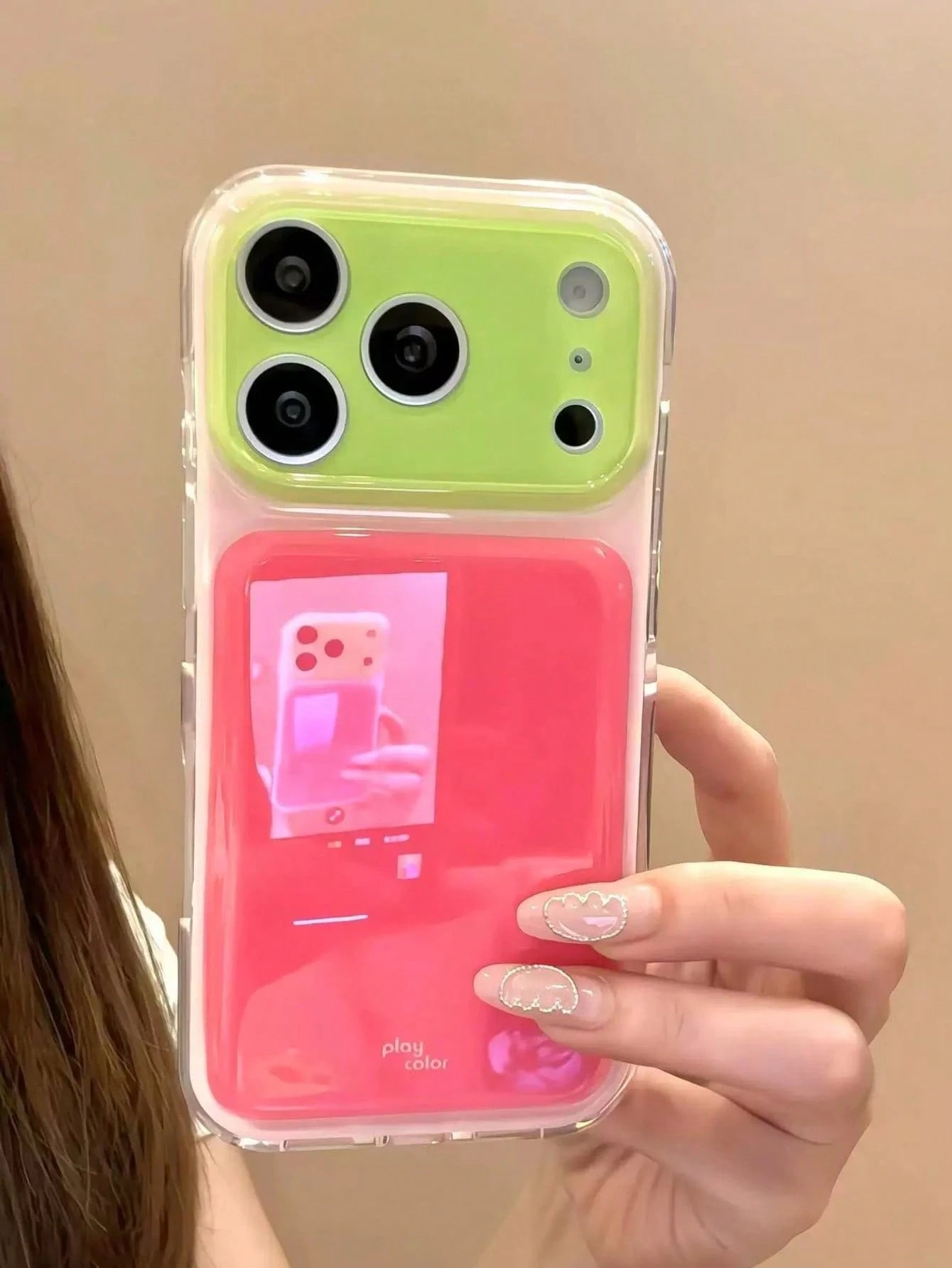 Premium Korean Style Summer Dopamine Jelly Colorblock Zoli Phone Case Compatible With IPhone 17 Pro Max, Apple 16 New, 15 Pro, 16 PM, 17 Pro, Full Coverage Anti-Drop, Minimalist Personalized For Women