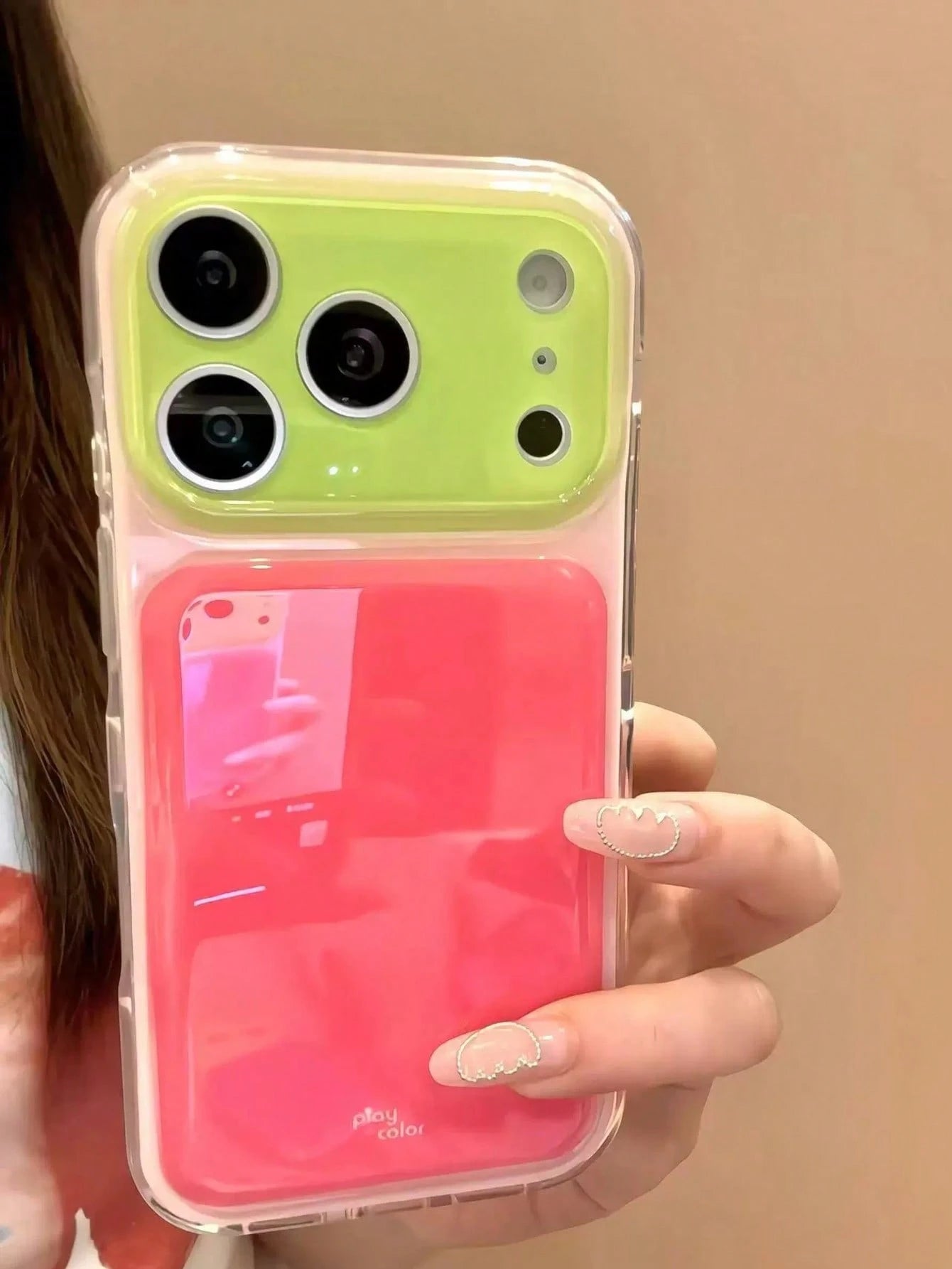 Premium Korean Style Summer Dopamine Jelly Colorblock Zoli Phone Case Compatible With IPhone 17 Pro Max, Apple 16 New, 15 Pro, 16 PM, 17 Pro, Full Coverage Anti-Drop, Minimalist Personalized For Women