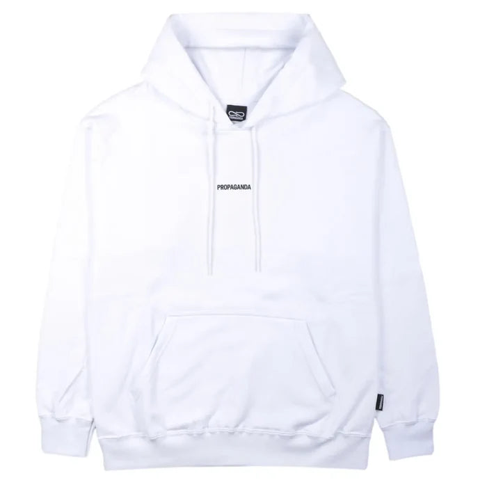 Propaganda Felpa Ribs Tiger Hoodie White
