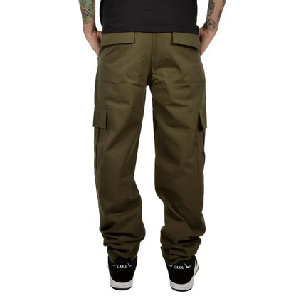 Propaganda Pantalone Fatique Label Pant Green