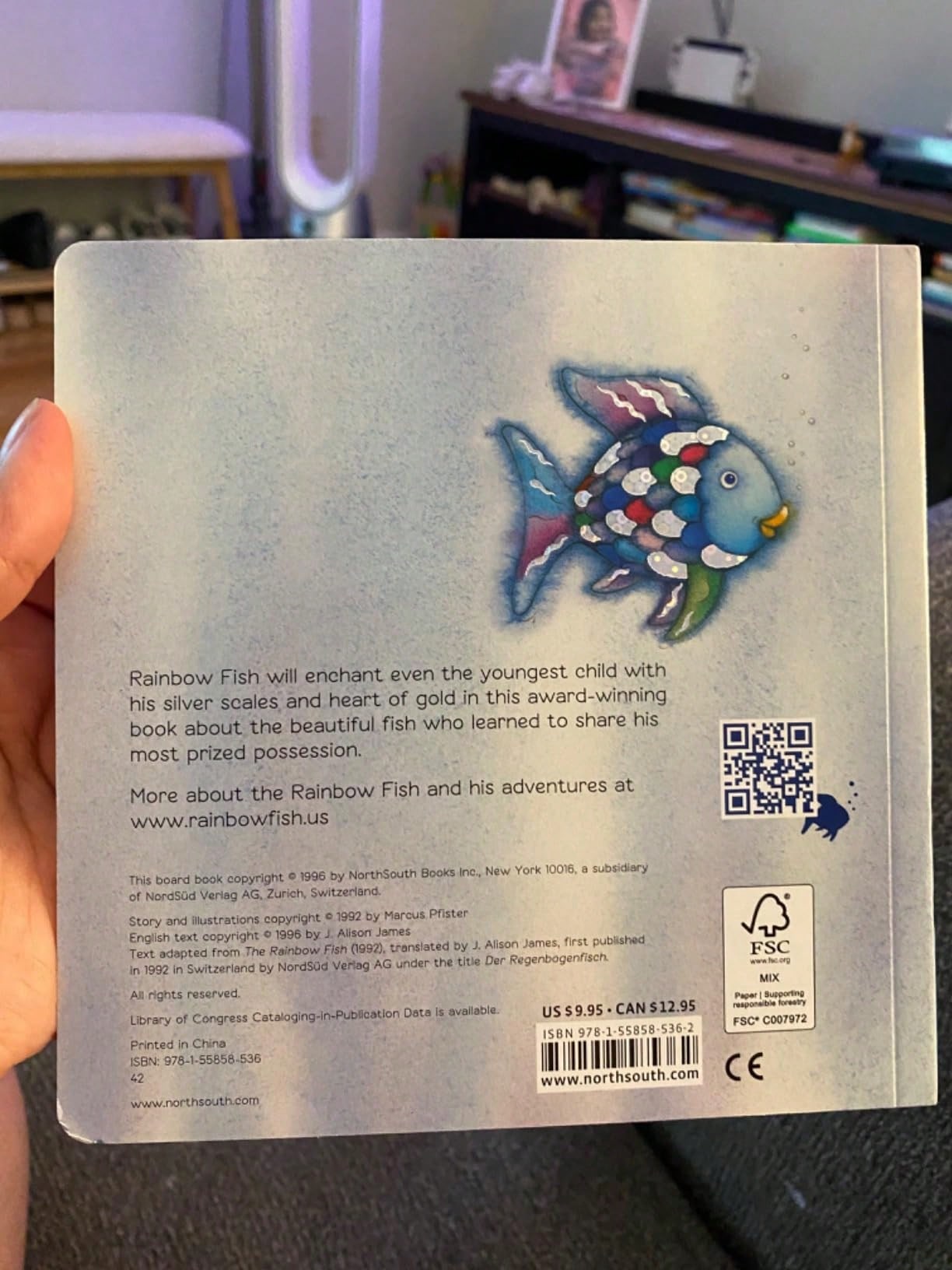 Rainbow Fish Hardcover| Kids Books| Sparkly Foil Scales & Friendship Story| Ages 4–8| Ideal For Early Readers & Gift Giving, Baby Books, Board Book – Picture Book
