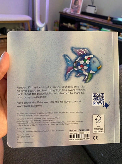 Rainbow Fish Hardcover| Kids Books| Sparkly Foil Scales & Friendship Story| Ages 4–8| Ideal For Early Readers & Gift Giving, Baby Books, Board Book – Picture Book