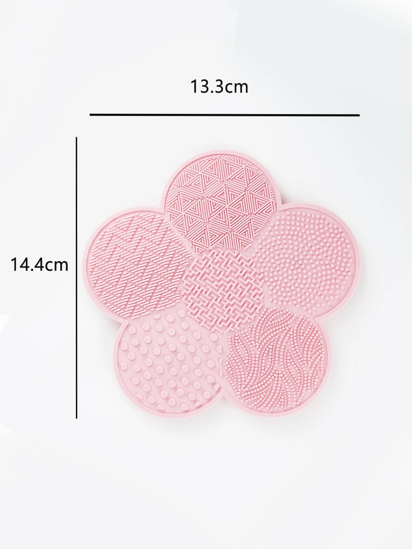 RANCAI 1Pc Flower Silicone Makeup Brush Cleaning Bearings With Suction Cups, Silicone Cleaning Tool, Makeup Brush Tools,Brush Cleaners,Beauty And Personal Care,Giveaways