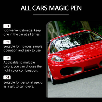 rayhong Car Scratch Repair Pen For Minor Paint Touch-Up, Auto Paint Repair Pen With Long-Lasting Coating For Car Care, Easy To Use, Professional Repair Solution, Suitable For Most Vehicles, Repairs Sc