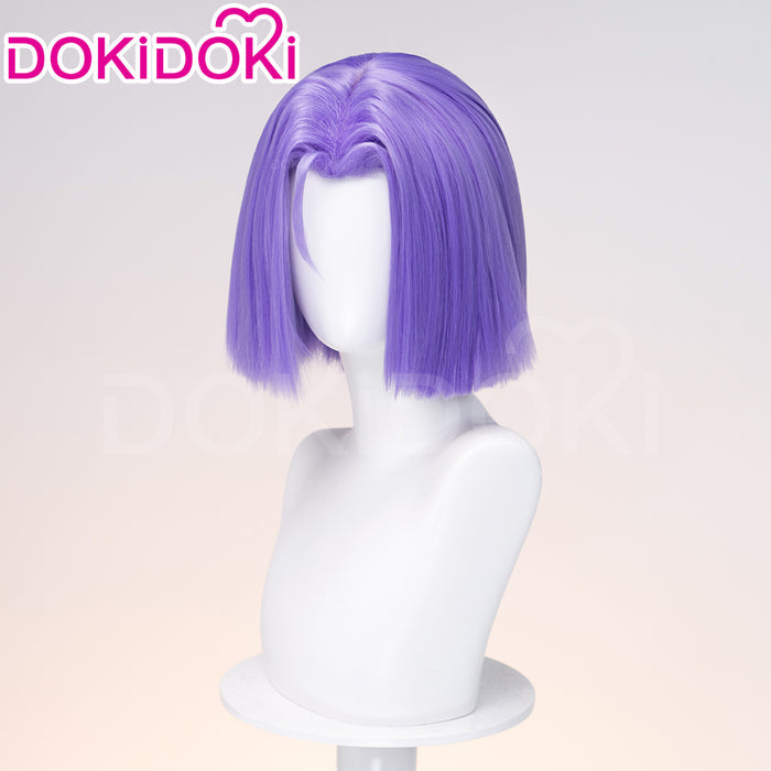 【Ready For Ship】DokiDoki Anime Cosplay Wig Short Straight Purple Hair