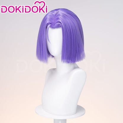 【Ready For Ship】DokiDoki Anime Cosplay Wig Short Straight Purple Hair
