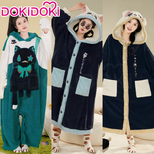 【Ready For Ship】【Last Batch】DokiDoki-SR Game Anime Genshin Impact Costume Nightdress Pyjamas Sleepwear