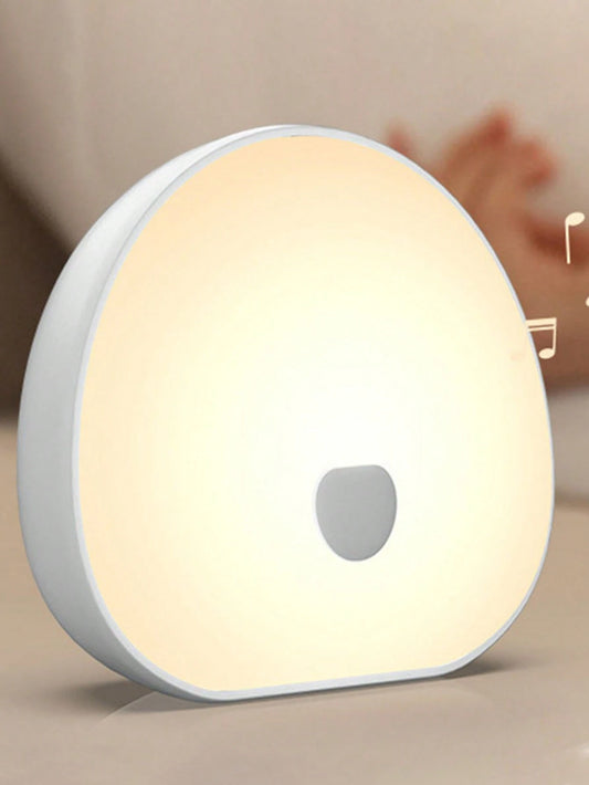 Rechargeable White Noise Machine With 7-Color Ambient Night Light, Modern Bedside Lamp, 2-In-1 Portable White Noise Device And Touch Control Night Light