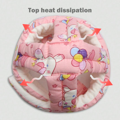 REFLYAWAY Baby Head Protector Baby Helmet For Crawling Walking, No Bumps Safety Head Adjustable Protective Cap For Walking, Playing (Unicorn)