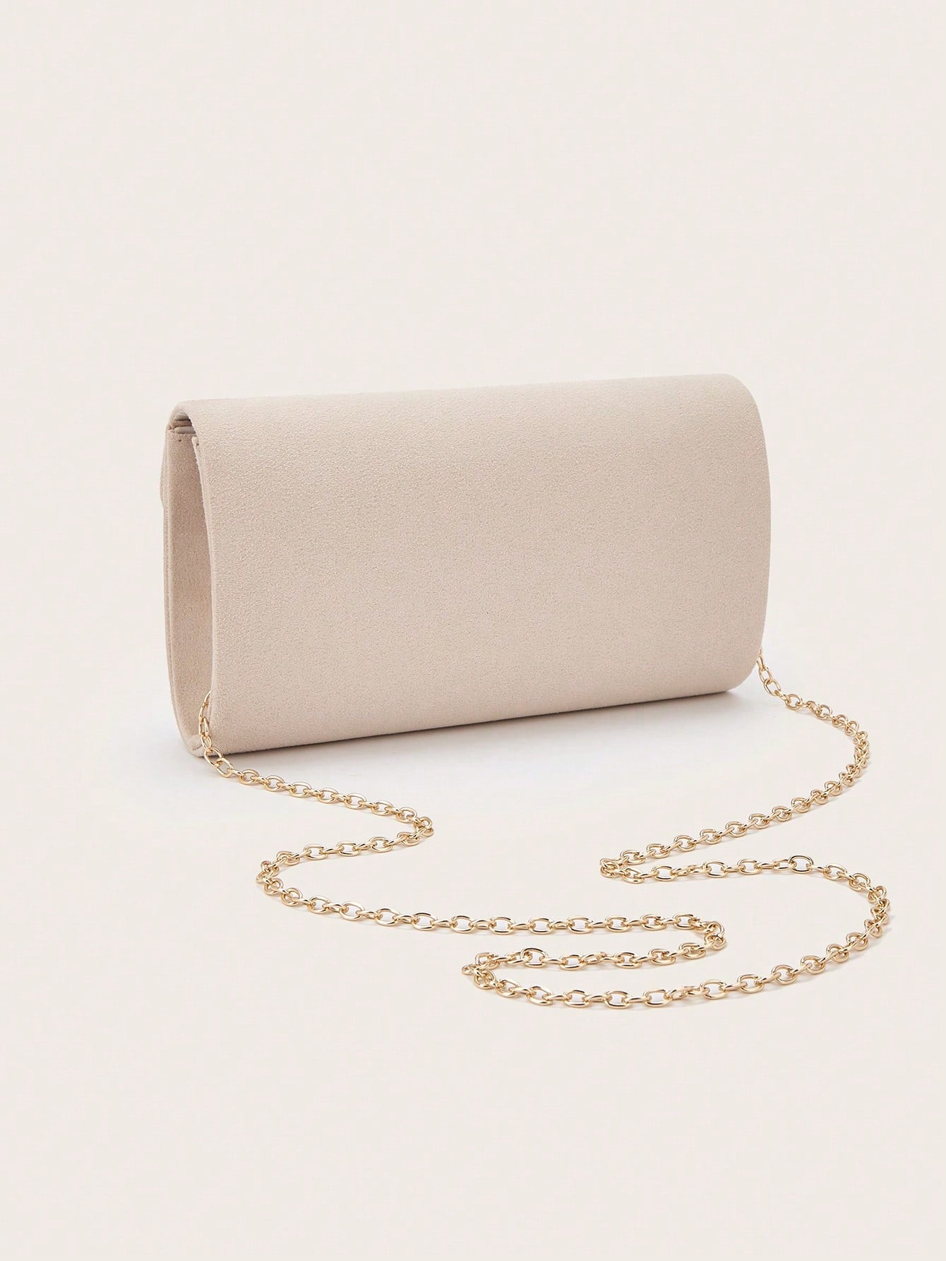 REMANLAND Luxury Solid Color New Women's Clutch Bag, Fashionable Flap Party Evening Bag, Perfect Wallet Design With Hidden Card Slots And Detachable Metal Chain Strap, Suitable For Party, Banquet, Gat