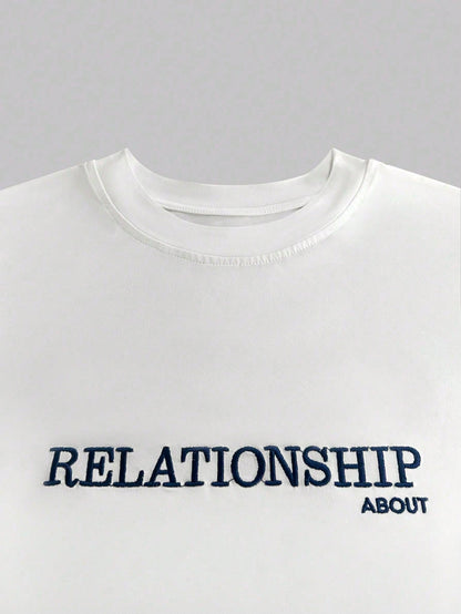 Resyla Women's T-Shirt/ Women's Pink Color Block T-Shirt/ Embroidery Style/ Casual Daily/ Summer
